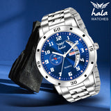 Analog Day & Date Function Stainless Steel For Men - 8188
