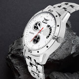 Premium Stainless Steel Analog Watch Men - 8185