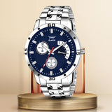 Premium Stainless Steel Analog Watch Men - 8185