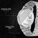 Premium Stainless Steel Analog Watch Men - 8185