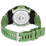 Premium Multi Function Hybrid Square Dial Watch - 1035