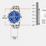 Trending Time Collection Chronograph For Men - 8189