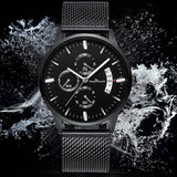 Keep n Touch Analog Watch - For Men KnT-1024 Mesh-Classic-Watch-Men