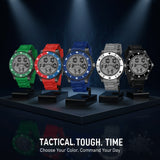 Outdoor Sports Turbo Bezel Night Raptor Digital Watch - 1191