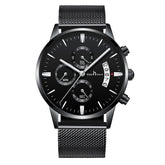 Keep n Touch Analog Watch - For Men KnT-1024 Mesh-Classic-Watch-Men