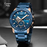 Multifunction Luxury Chrono with Date Business Watch - 8900