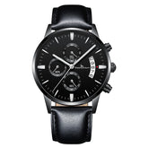 Keep n Touch Analog Watch - For Men KnT-1023 Leather-Chronograph-Watch