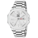 Classic Limited Day & Date Functioning Square Watch - 3239