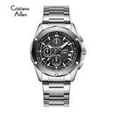 Multifunction Chrono Sub-Dials & Date Luxury Watch - 8899
