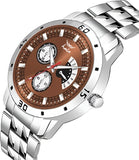 Premium Stainless Steel Analog Watch Men - 8185