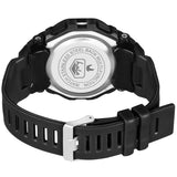 Premium Multi Function Hybrid Square Dial Watch - 1035