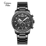 Multifunction Luxury Chrono with Date Business Watch - 8900