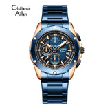 Multifunction Chrono Sub-Dials & Date Luxury Watch - 8899