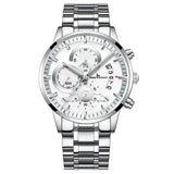 Keep n Touch Premium Moonphase Chronograph Series - For Men KnT-1025 Stainless Steel-Watch
