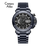 Waterproof Luxury Chronograph Watch For Men - 9842