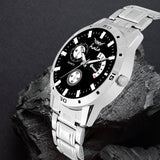 Premium Stainless Steel Analog Watch Men - 8185