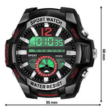 Multifunction Alarm Wrist Sports Digital Watch - 1030