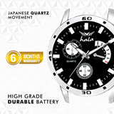 Premium Stainless Steel Analog Watch Men - 8185