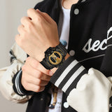 Digital Analog Men Sports Watch Waterproof Watch - 9010