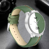 Stylish Minimalist Premium Genuine Leather Watch -1048
