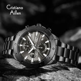 Waterproof Luxury Chrono Oversize Watch For Men - 8897