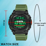 Lightweight Sports Wrist Watch For Men - 1050