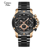 Multifunction Luxury Business Chrono Date Watch For Men - 9838