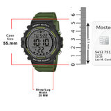 Tactical Heavy-Duty Sports Digital Watch for Men - 1195