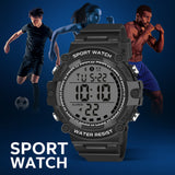 Tactical Heavy-Duty Sports Digital Watch for Men - 1195