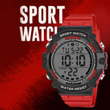 Tactical Heavy-Duty Sports Digital Watch for Men - 1195