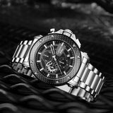Waterproof Luxury Chronograph Watch For Men - 9842