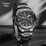 Multifunction Chrono Sub-Dials & Date Luxury Watch - 8899