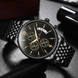 Keep n Touch Analog Watch - For Men KnT-1020-Steel-Chronograph