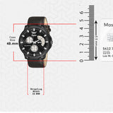 Elite Gents With Self Adjustable chronograph Watch - 1041