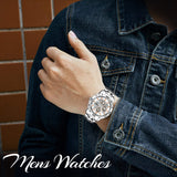 Trending Time Collection Chronograph For Men - 8189