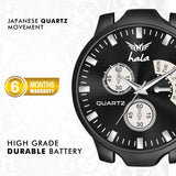 Elite Gents With Self Adjustable chronograph Watch - 1041