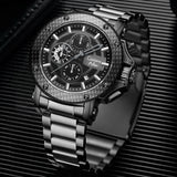 Waterproof Luxury Chronograph Watch For Men - 9842