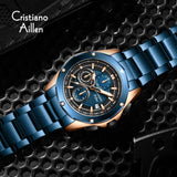Multifunction Chrono Sub-Dials & Date Luxury Watch - 8899