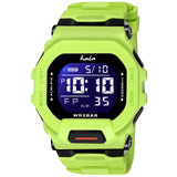 Premium Multi Function Hybrid Square Dial Watch - 1035