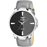 Stylish Minimalist Genuine Leather Analog Watch - 1046