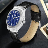 Analog Genuine Leather With Date Watch For Men - 3100