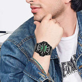 Multifunction Alarm Wrist Sports Digital Watch - 1030