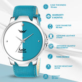 Stylish Minimalist Premium Genuine Leather Watch -1048