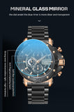 Waterproof Oversized Luxury Watch For Men - 9841