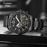 Multifunction Luxury Chrono with Date Business Watch - 8900
