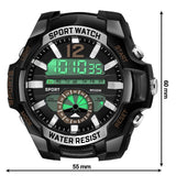 Multifunction Alarm Wrist Sports Digital Watch - 1030