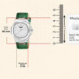 Analog Genuine Leather With Date Watch For Men - 3100