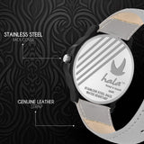 Stylish Premium Genuine Leather Analog Watch - 1047