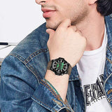 Multifunction Alarm Wrist Sports Digital Watch - 1030