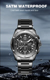 Multifunction Chrono Sub-Dials & Date Luxury Watch - 8899
